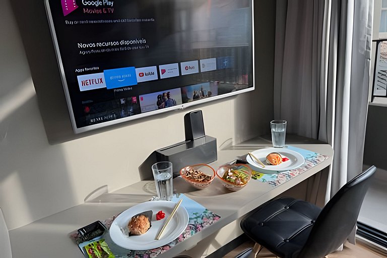 Apê de cinema em Pinheiros - completo p/ 4 hosp