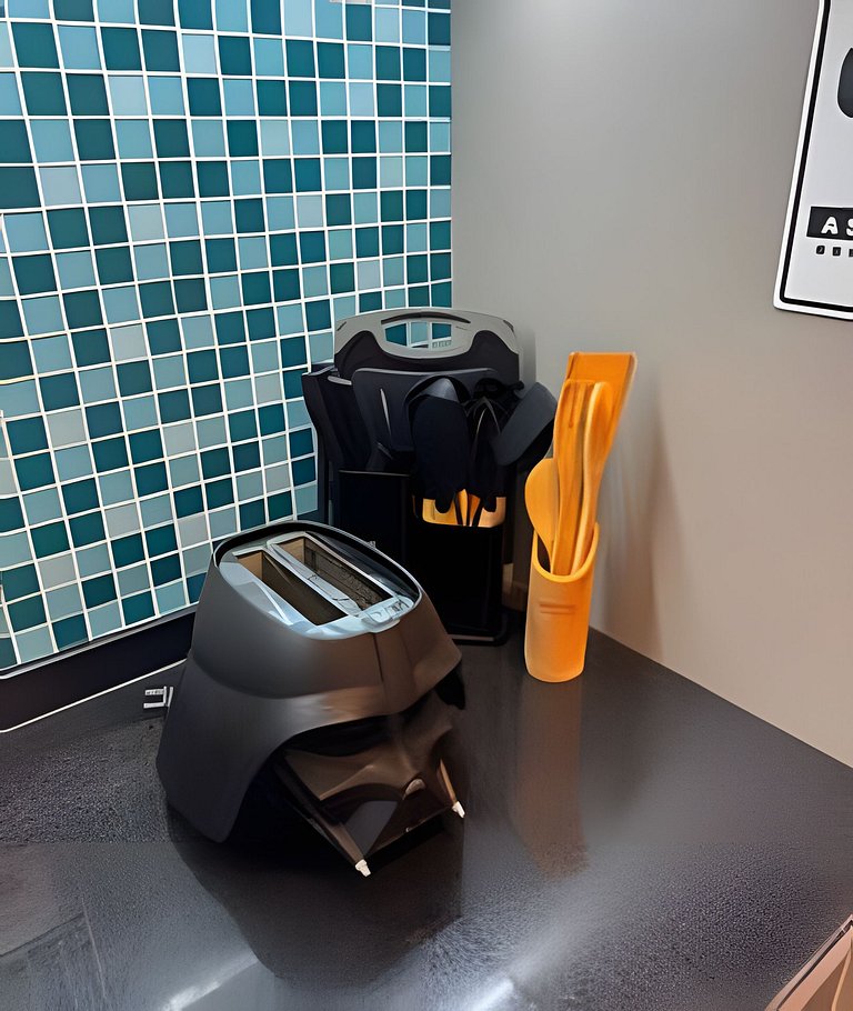 Apê de cinema em Pinheiros - completo p/ 4 hosp