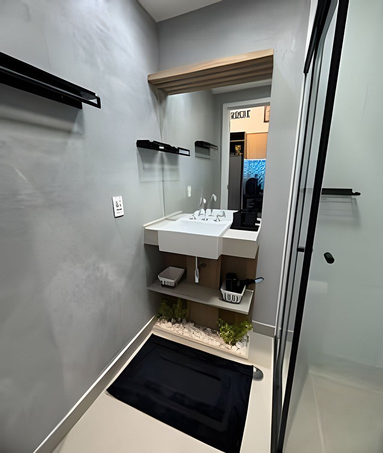 Apê de cinema em Pinheiros - completo p/ 4 hosp