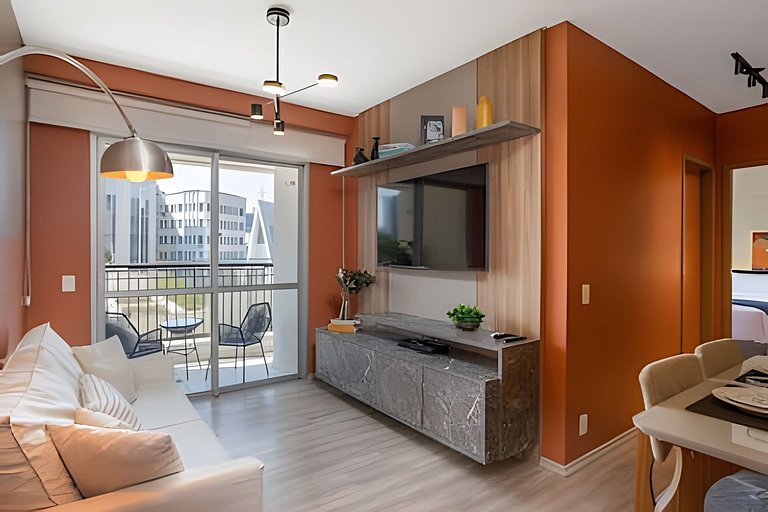 Apart na Bela Vista c/ vaga – prox da Av. Paulista