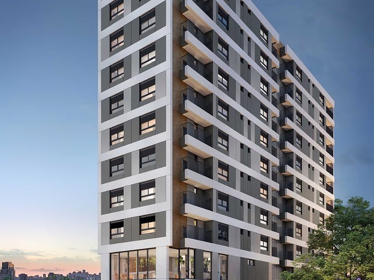 Apto c/ vista para cidade - Próx Allianz e PUC