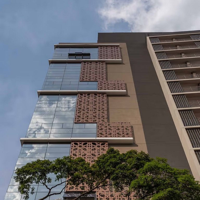 Apart. novo em Jardins próx a Paulista para 4 hósp