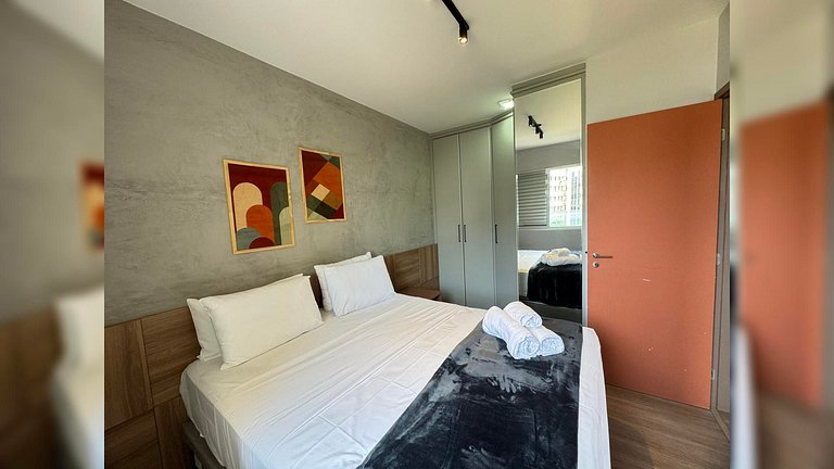 (11M) 2 dorms Bela Vista c/ vaga ao lado Hospitais