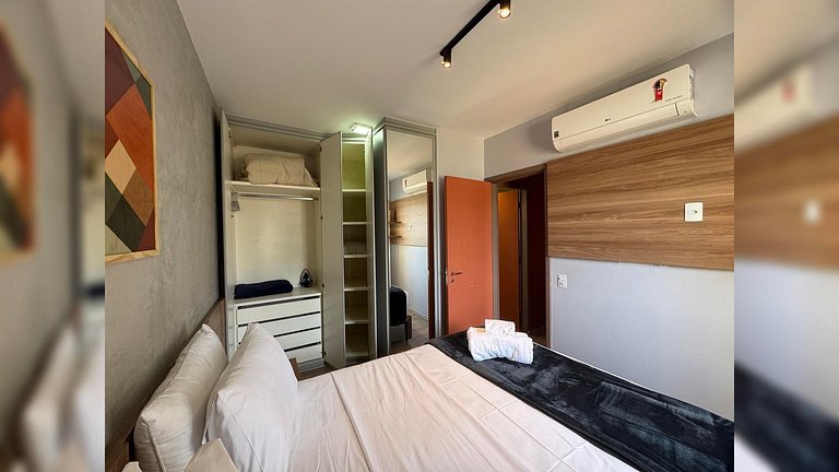 (11M) 2 dorms Bela Vista c/ vaga ao lado Hospitais