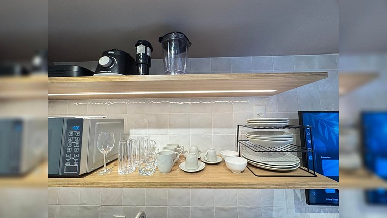 Studio moderno c/ piscina - Próx ao Pq. Ibirapuera