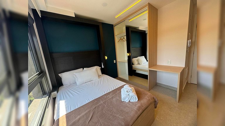 Apto c/ vista para cidade - Próx Allianz e PUC