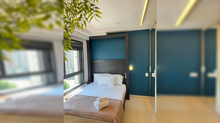 Apto c/ vista para cidade - Próx Allianz e PUC