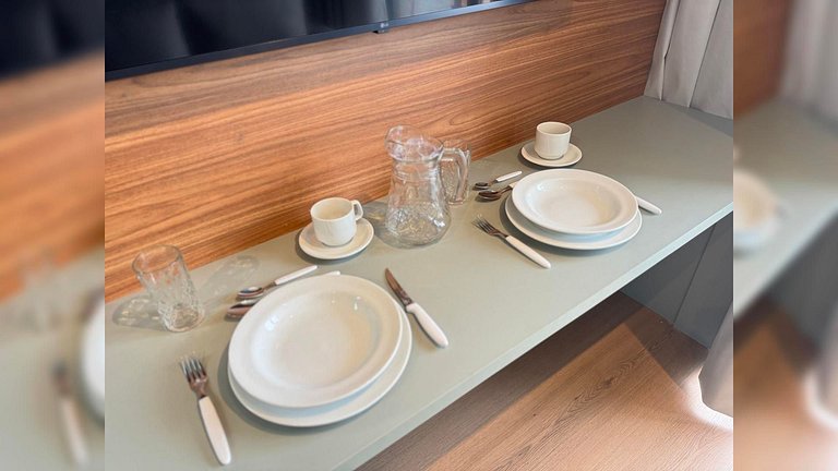 Apto c/ Piscina e Varanda - Próx Shop Ibira e Aero