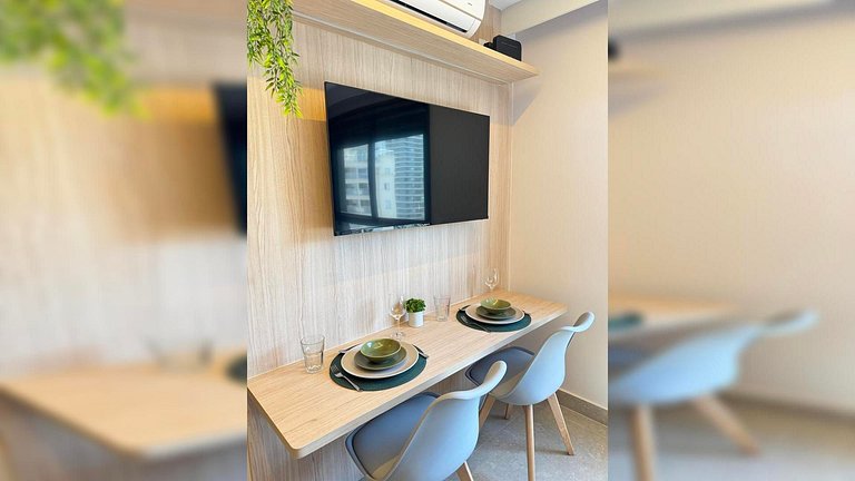 Apto c/ vista para cidade - Próx Allianz e PUC