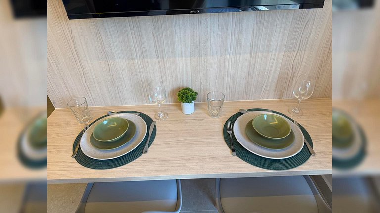 Apto c/ vista para cidade - Próx Allianz e PUC