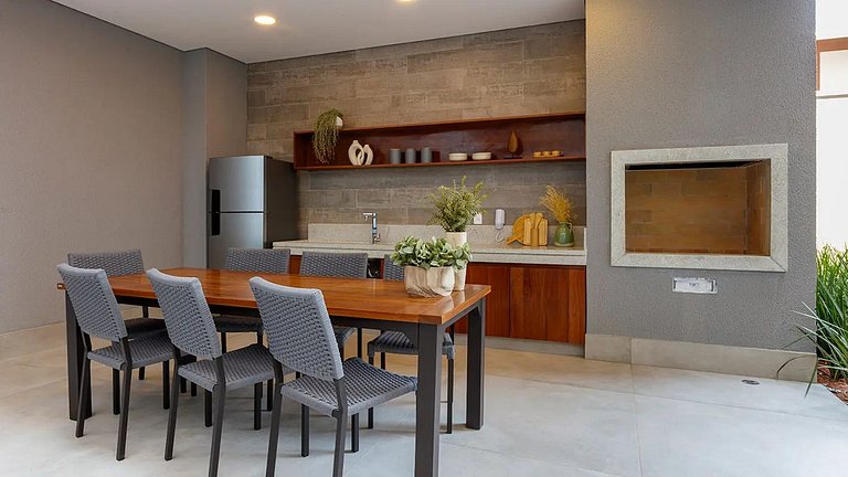 Apê c/ Piscina - A 6 min do aeroporto de Congonhas