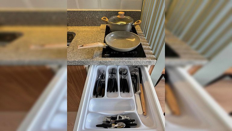 Apê c/ Piscina - A 6 min do aeroporto de Congonhas