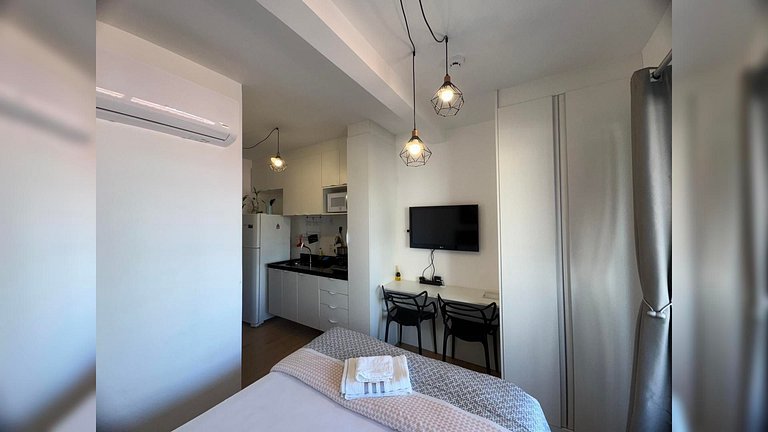 Apart. aconchegante na Vila Mariana p/ 2 hósp