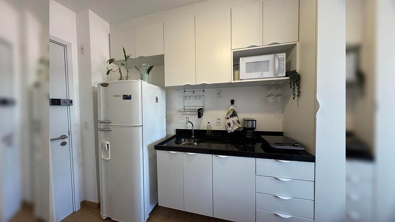 Apart. aconchegante na Vila Mariana p/ 2 hósp