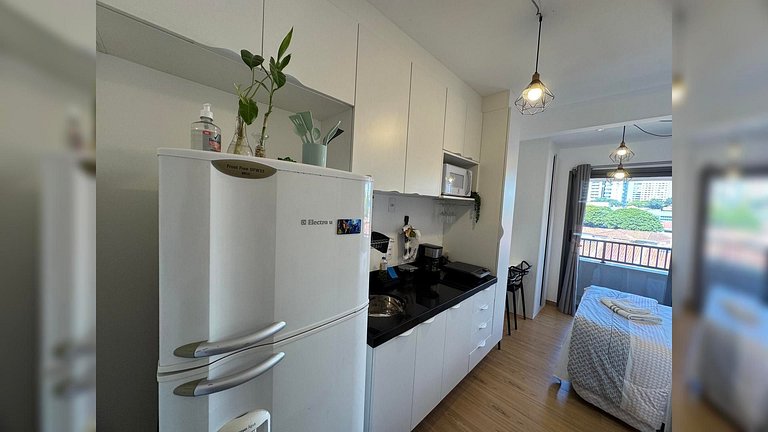 Apart. aconchegante na Vila Mariana p/ 2 hósp