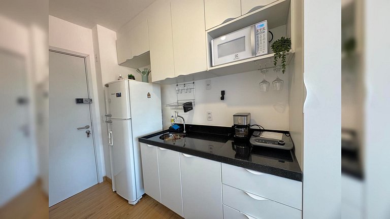 Apart. aconchegante na Vila Mariana p/ 2 hósp