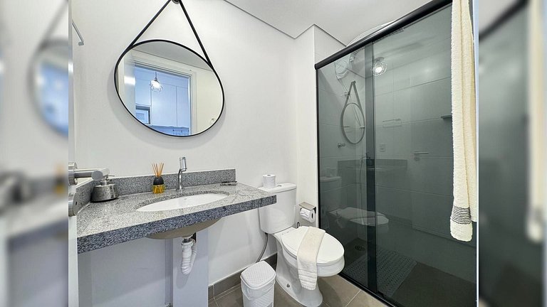 Apart. aconchegante na Vila Mariana p/ 2 hósp