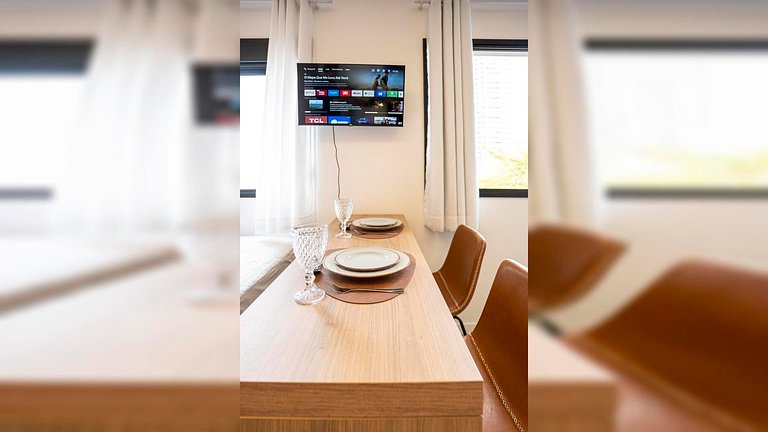 Apart. prox ao Allianz com Piscina p/ 4 hósp