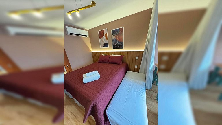 Apart. novo em Jardins próx a Paulista para 4 hósp