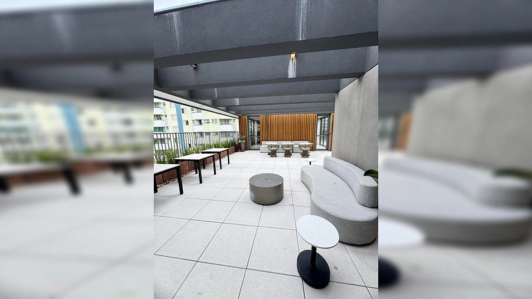 Apart. novo em Jardins próx a Paulista para 4 hósp