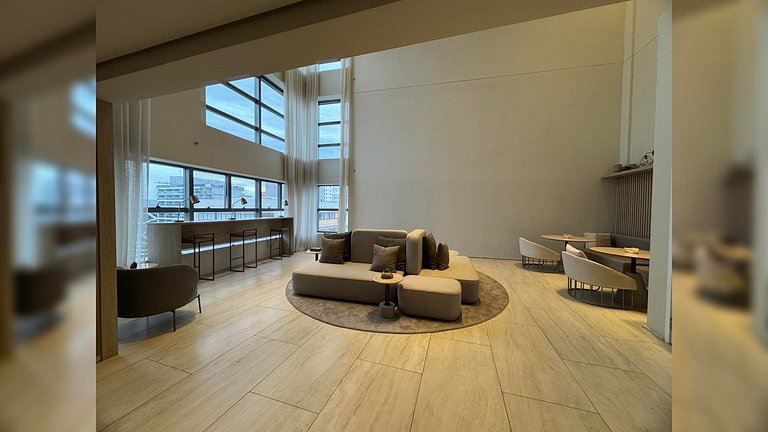 Apart. novo em Jardins próx a Paulista para 4 hósp