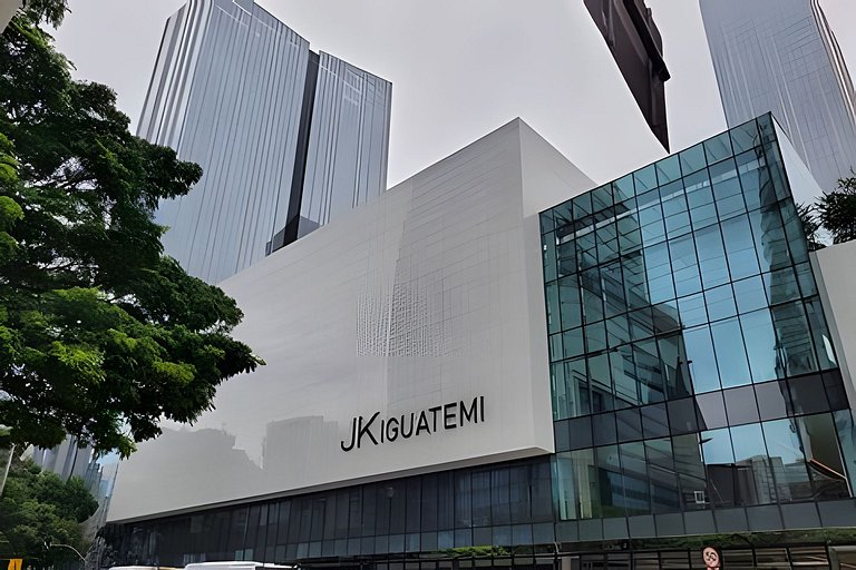 Ap c/ Vaga e Vista p/ Piscina - Próx Faria Lima