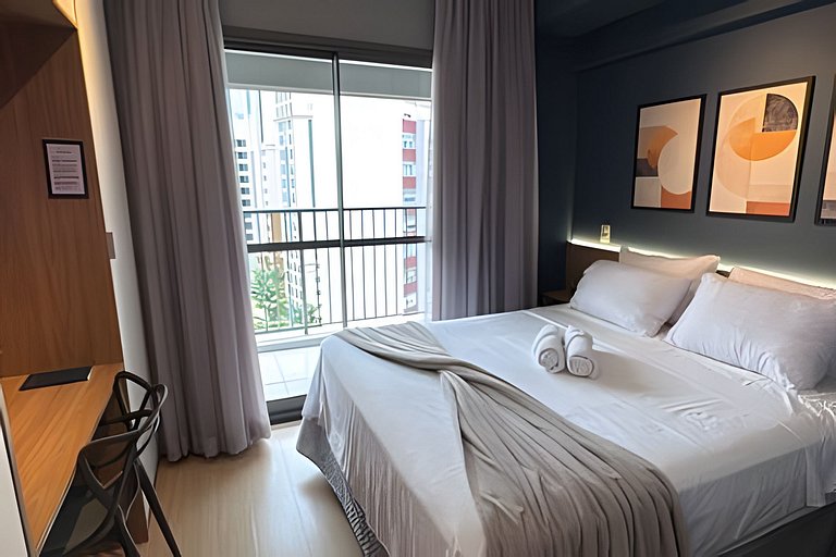 Apê c/ jacuzzi na Consolação - A 450m Teatro Petra