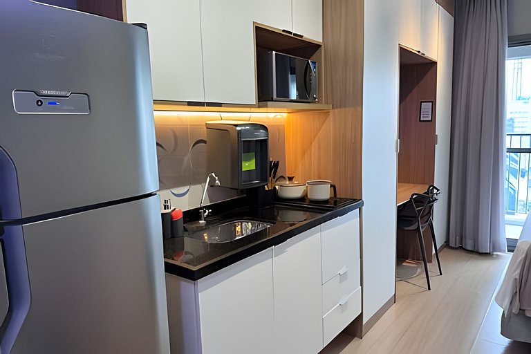 Apê c/ jacuzzi na Consolação - A 450m Teatro Petra