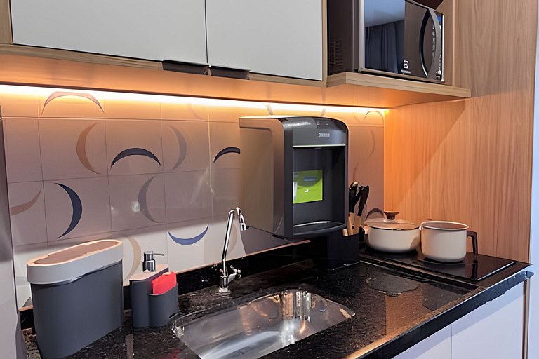 Apê mobiliado na Consolação - 500m Estações/Metrô