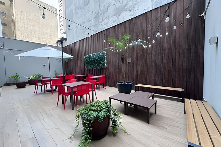 Apê c/ jacuzzi na Consolação - A 450m Teatro Petra