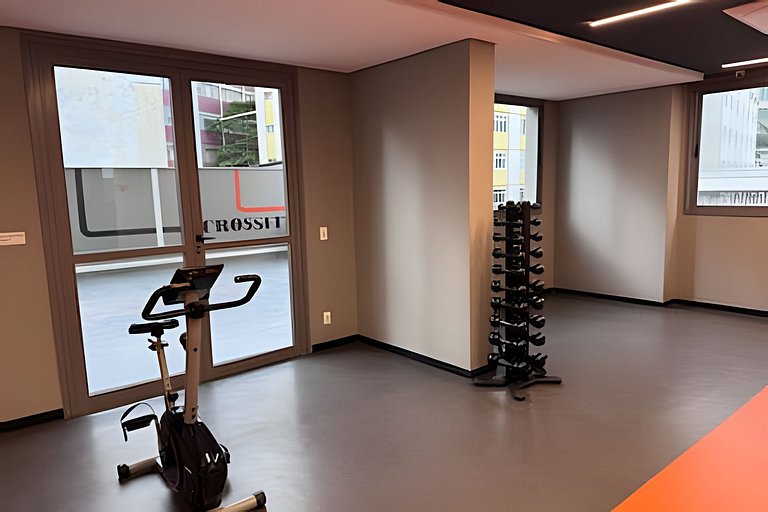 Apê mobiliado na Consolação - 500m Estações/Metrô