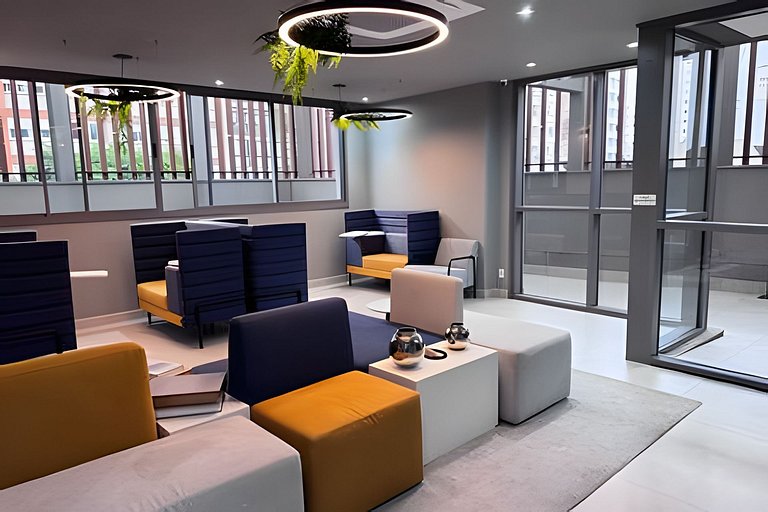 Apê mobiliado na Consolação - 500m Estações/Metrô