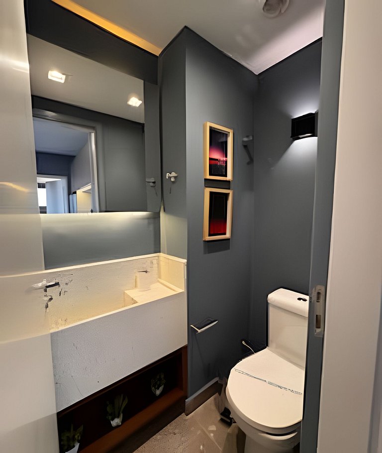 Ap 2 dorms Pinheiros-300m metrô Sumaré e Clinicas