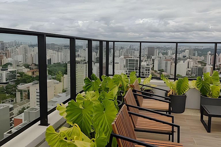 Ap 2 dorms Pinheiros-300m metrô Sumaré e Hospitais