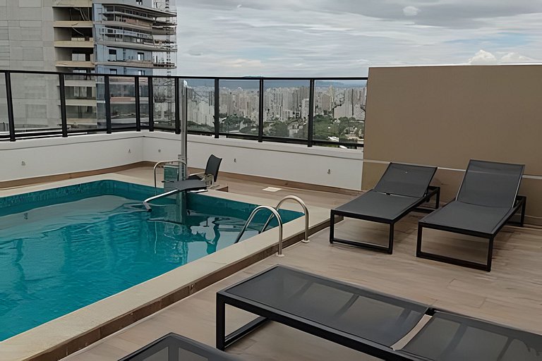 Ap 2 dorms Pinheiros-300m metrô Sumaré e Hospitais