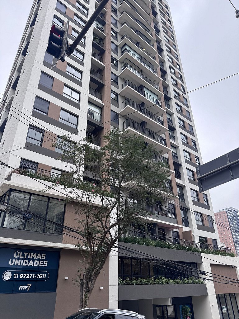 (115) 1 dorm+sala dupla a 5 min Metrô e Hospitais