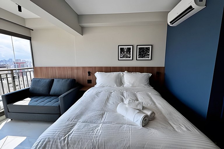 Apê novo c/ Piscina -Poucos min PUC e Allianz Parq