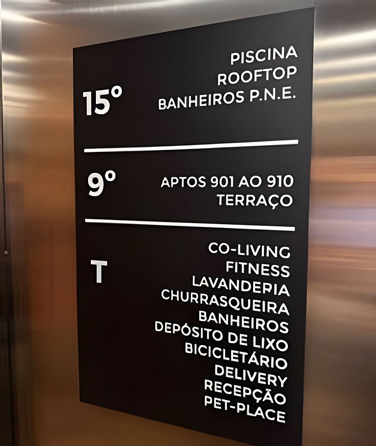 Apê moderno c/piscina- Metrô Sumaré e Oscar Freire