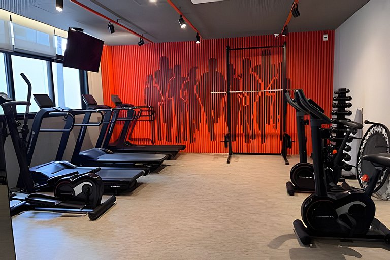 Apê moderno c/piscina- Metrô Sumaré e Oscar Freire