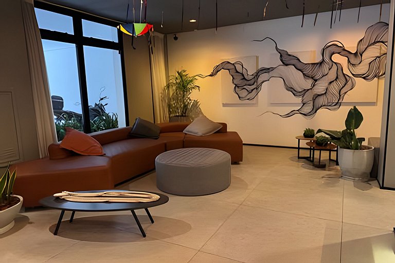 Apê moderno c/piscina- Metrô Sumaré e Oscar Freire