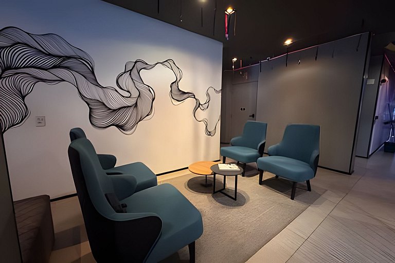 Apê moderno c/piscina- Metrô Sumaré e Oscar Freire