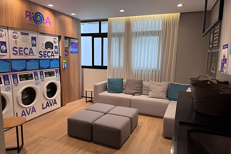 Apê moderno c/piscina- Metrô Sumaré e Oscar Freire