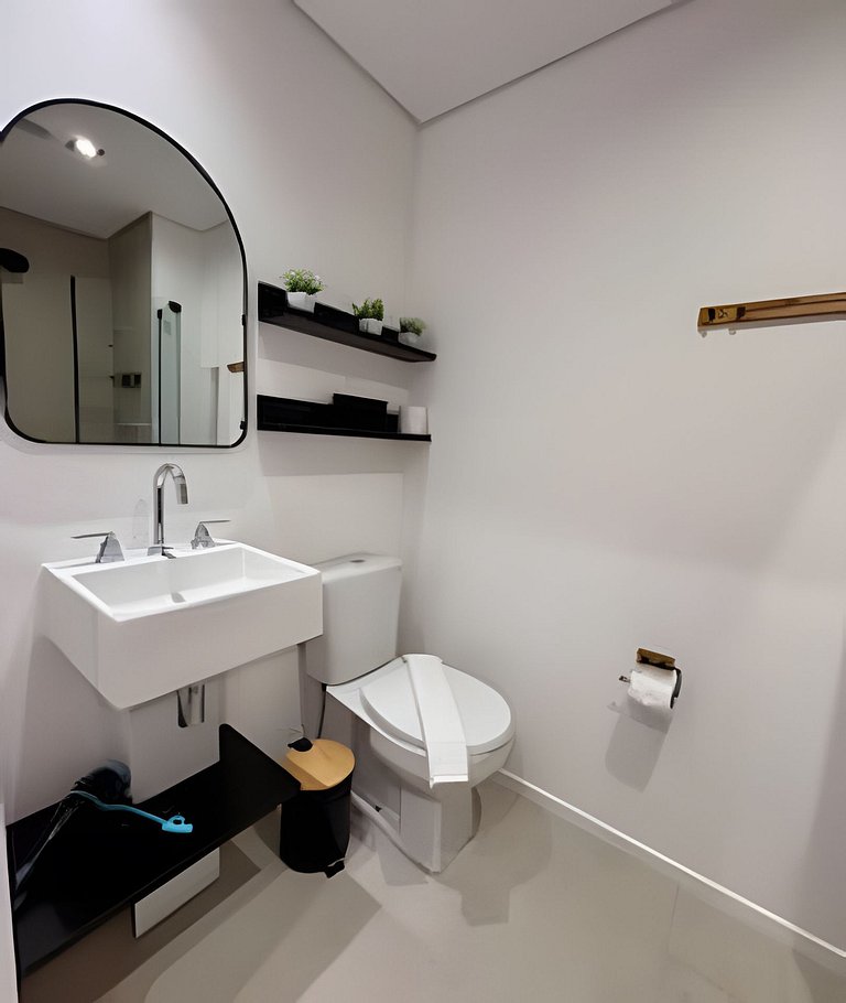 Apê em Pinheiros - 5min Clínicas e Metrô Sumaré