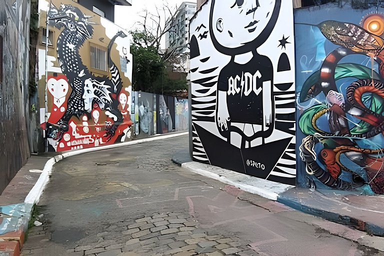 (410) Ap em Pinheiros a 5min Metrô e Hospitais