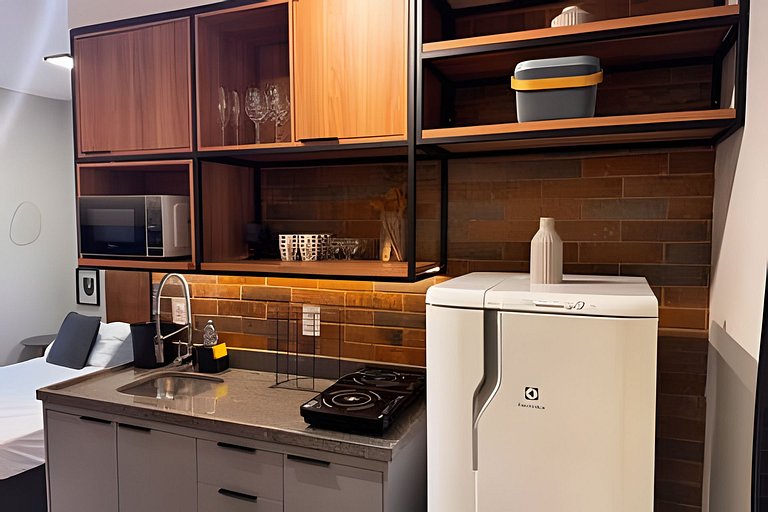 Apê c/ Piscina na Cobertura – 700m Metrô Brooklin