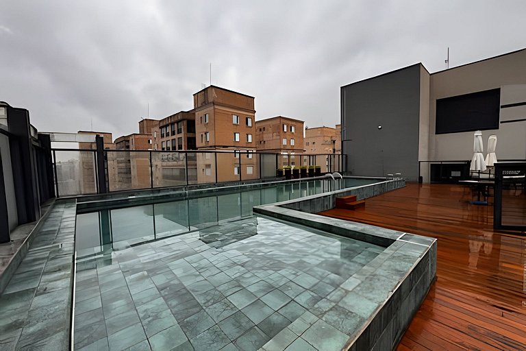 Apê completo c/ vista pro Brooklin – 700m do Metrô