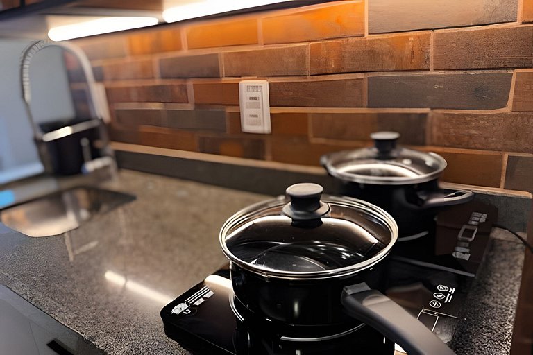 Apê completo c/ vista pro Brooklin – 700m do Metrô