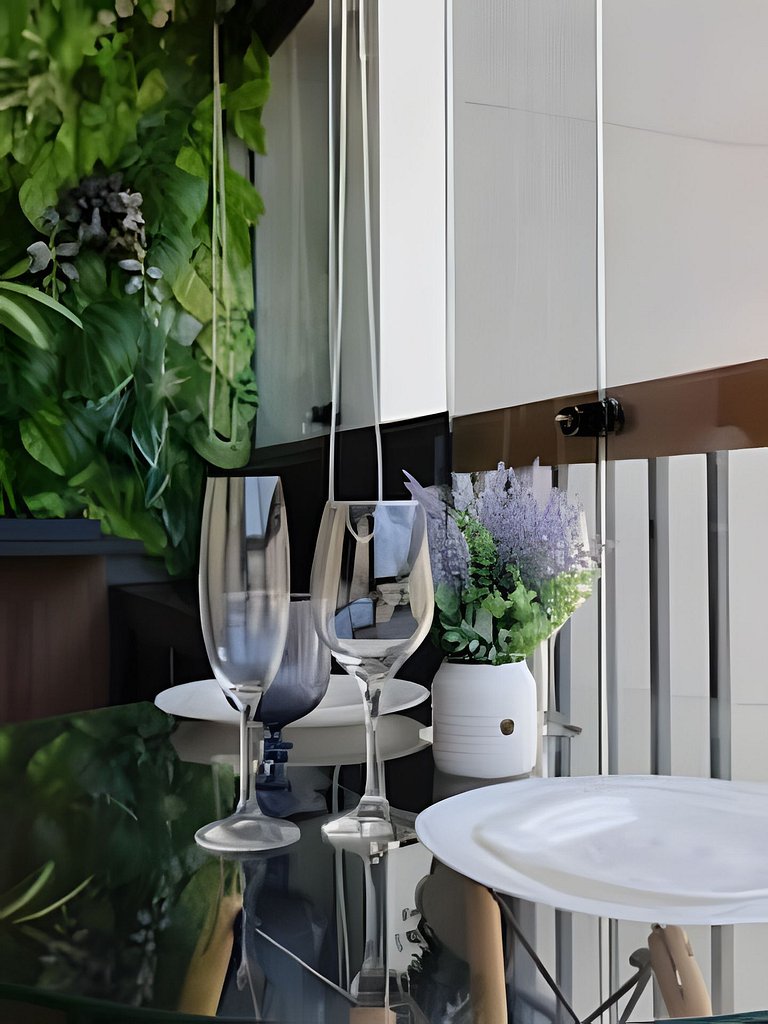 Apê completo c/ vista pro Brooklin – 700m do Metrô