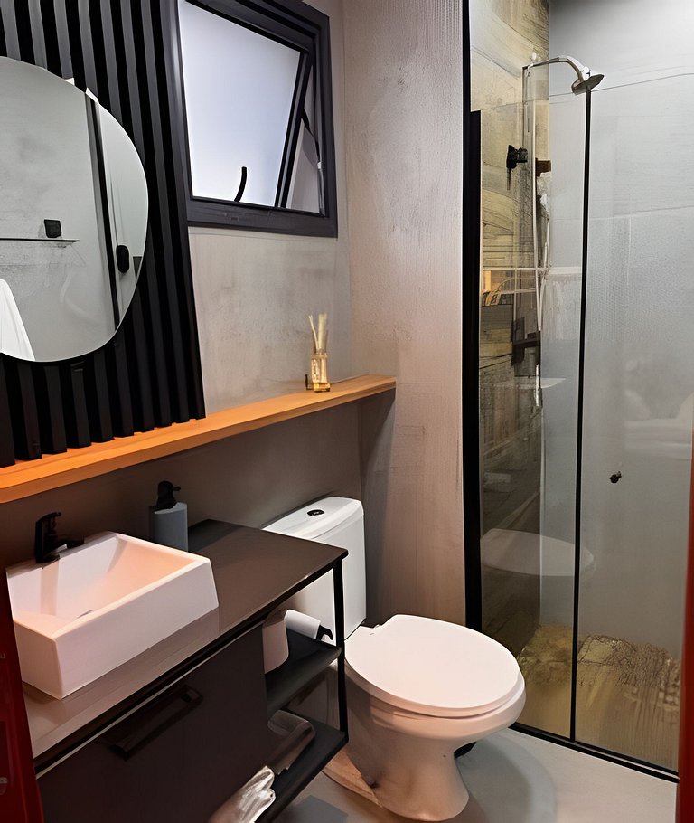 Apê completo c/ vista pro Brooklin – 700m do Metrô