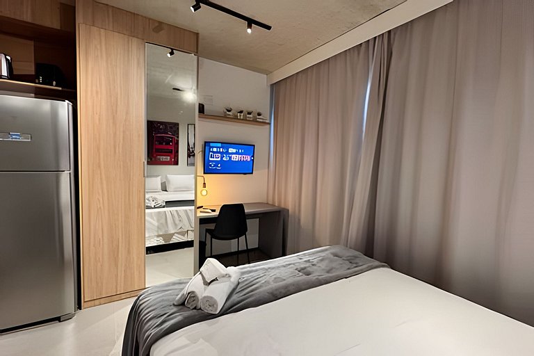 Apê novo no Brooklin - Próx Metrô e Shoppings